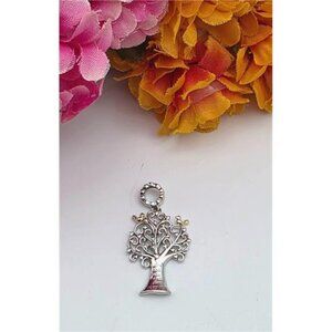 Tree Of Life Pendant 925 Sterling Silver 1.5" AMJ Signed